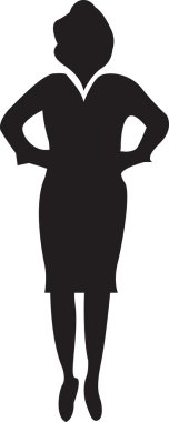 iş insanlar simgesi vektörel çizimler