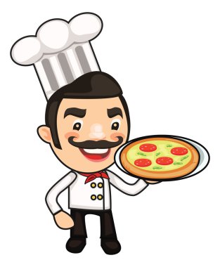 pizza restoran vektör  