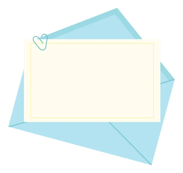 Beveiligde envelop openen met papier vectorillustratie — Stockvector