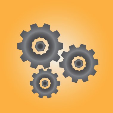 bağlantı gears simgeler