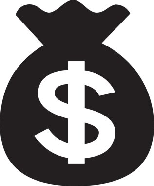 para çantası clipart illüstrasyon