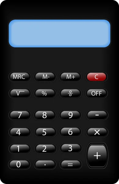 電卓のベクトル画像. — ストックベクタ