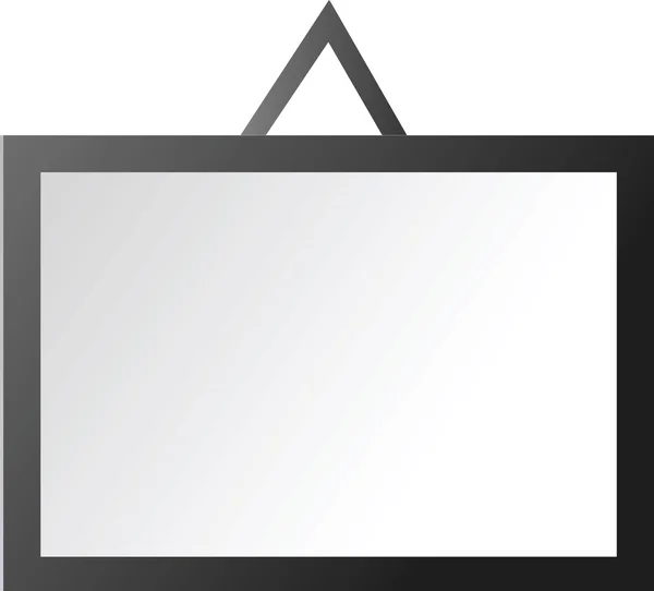 Imagen vectorial de un tablero en blanco . — Vector de stock
