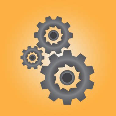 bağlantı gears simgeler