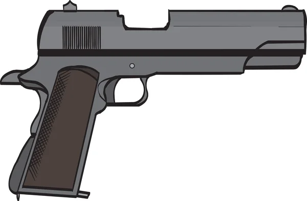 Pistola clipart ilustração — Vetor de Stock