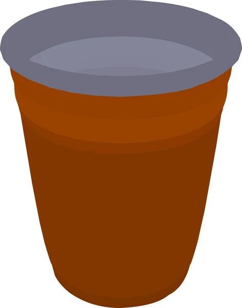 Иллюстрированная иллюстрация чашки клипарта — стоковый вектор