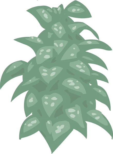 Illustration de clipart de plante d'intérieur — Image vectorielle