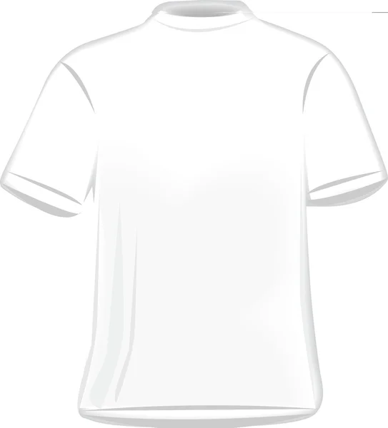 Camiseta en blanco — Archivo Imágenes Vectoriales