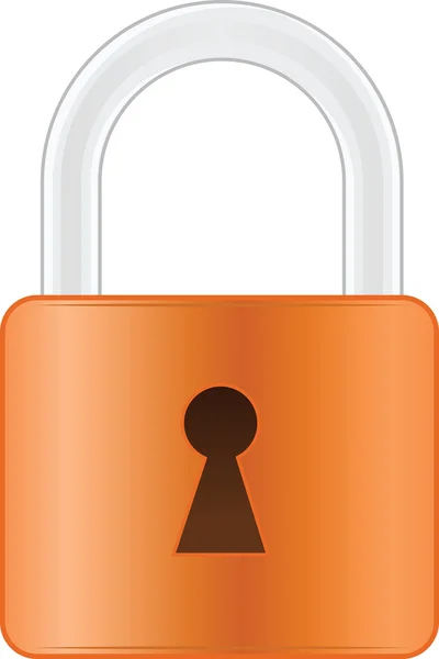 Lock clipart illustratie — Stockvector