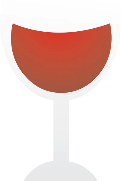 Wineglas Cliparts Illustration — Stockvektor