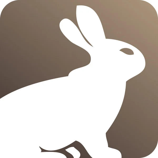 Illustration av en kanin. — Stock vektor