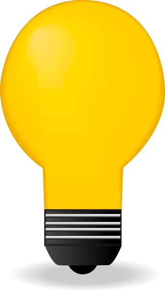 Illustration of a light bulb. — Stock Vector