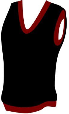 bir erkek yelek vektör görüntü.