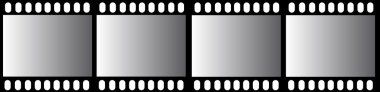 film şeritleri vektör görüntü.