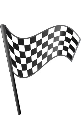 vektör görüntü finiş hattı bayrağı.