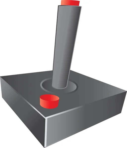 Ilustración de un joystick . — Vector de stock