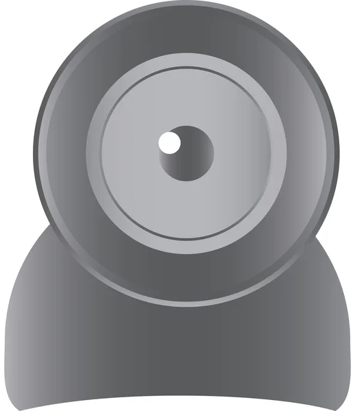 Illustrazione di una webcam . — Vettoriale Stock