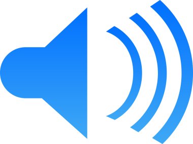 bir megafon vektör görüntü.