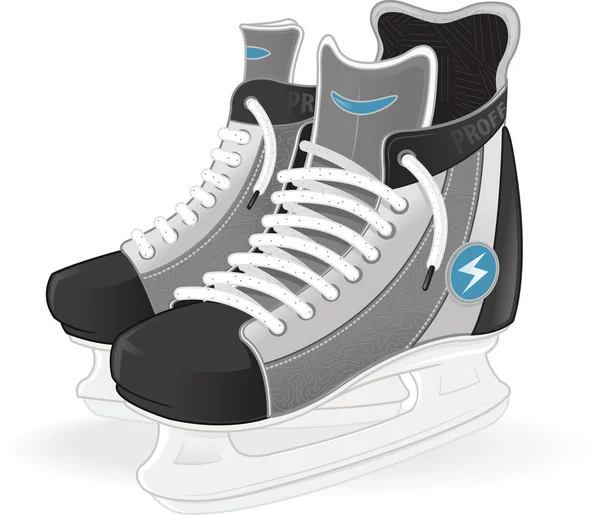 Illustration of ice skates — Stock Vector