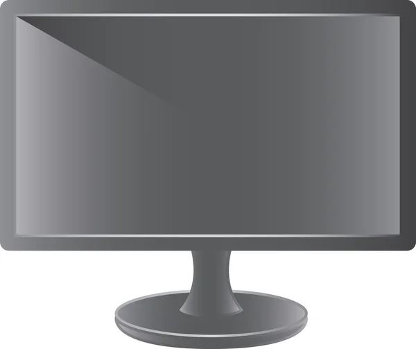 Abbildung eines Monitors. — Stockvektor