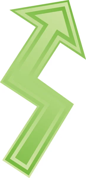 Illustration d'un signe de flèche , — Image vectorielle