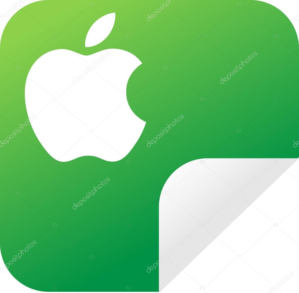 Digital composite image of Apple Inc logo.