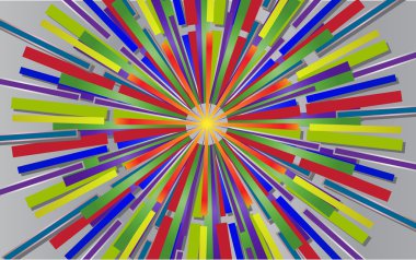 vektör görüntü renkli çizgiler.