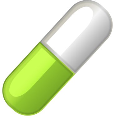 kapsül vektör görüntü.