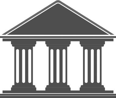 vektör görüntü bir banka Binası.