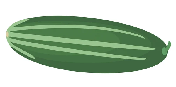 Immagine digitale di un cetriolo . — Vettoriale Stock