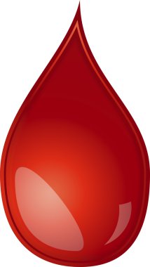 kan damla clipart illüstrasyon