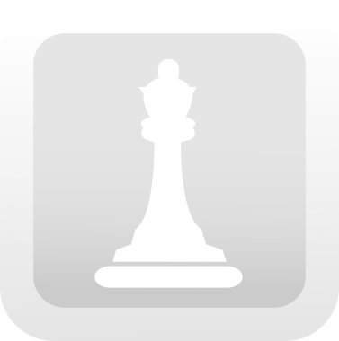 vektör görüntü bir satranç kraliçesi