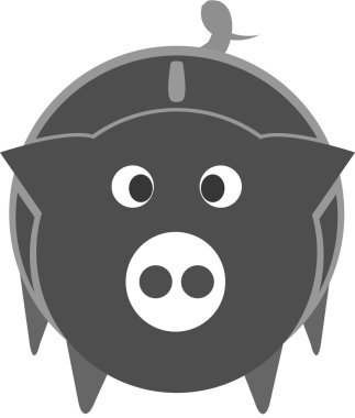 Kumbara vektör görüntü.