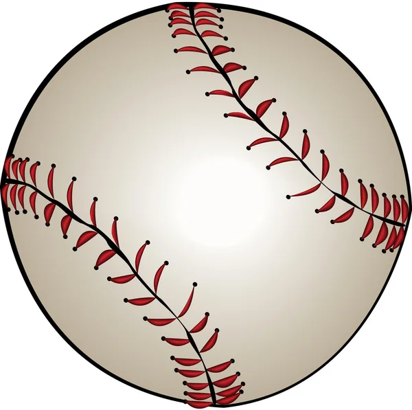 Illustration clipart baseball — Image vectorielle