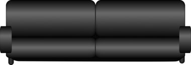 vektör görüntü bir modern kanepe.