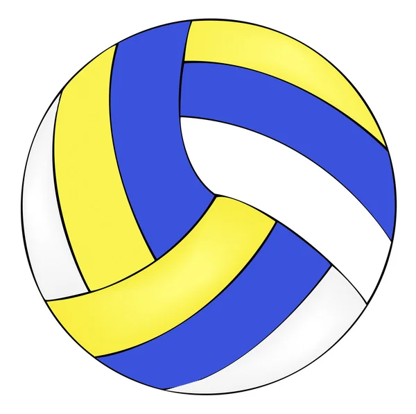 Imagen vectorial de un voleibol . — Vector de stock