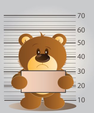 bir mahkum ayı gösteren resim.