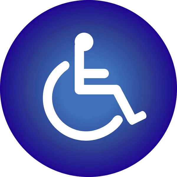 Vektorbild des Handicap-Symbols — Stockvektor