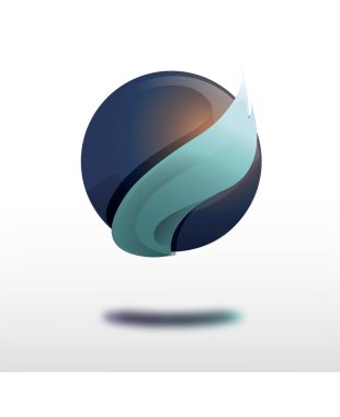 soyut küre vektör görüntü.