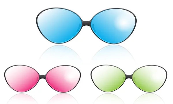 Sun glasses vector — Stock Vector