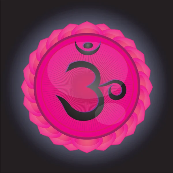 Vecteur chakra sahasrara — Image vectorielle