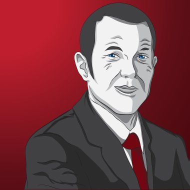 eski bir işadamı küçük resmini