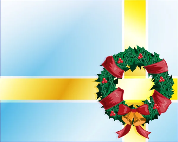 Arc de Noël vecteur — Image vectorielle