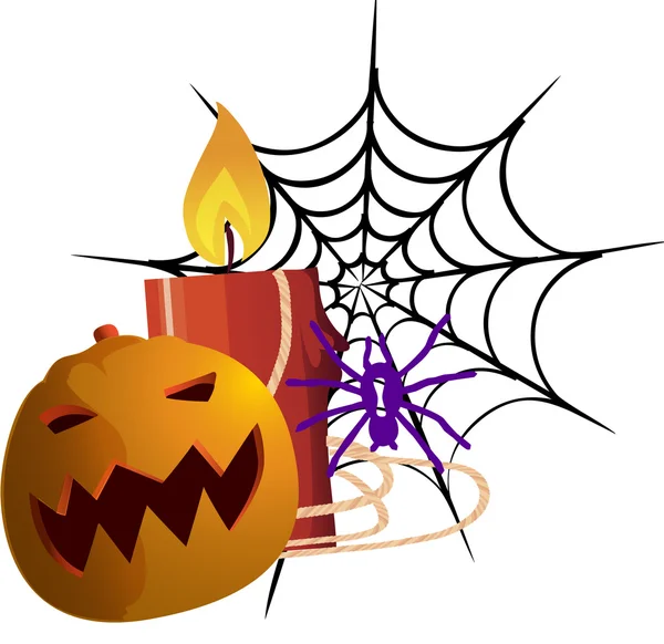 Halloween vector clipart illustration — Stock Vector