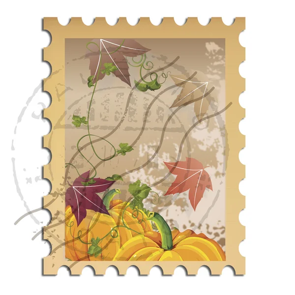 Vector thanksgiving stempel — Stockvector