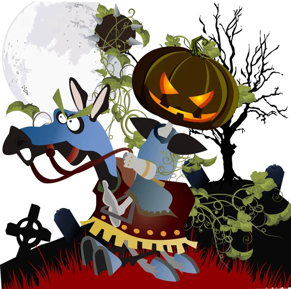 Clip art halloween character — Stock Vector