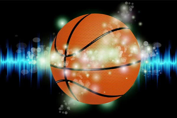 Vector de fondo de baloncesto — Vector de stock