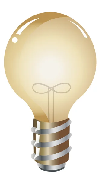 Light bulb vector — Stock Vector