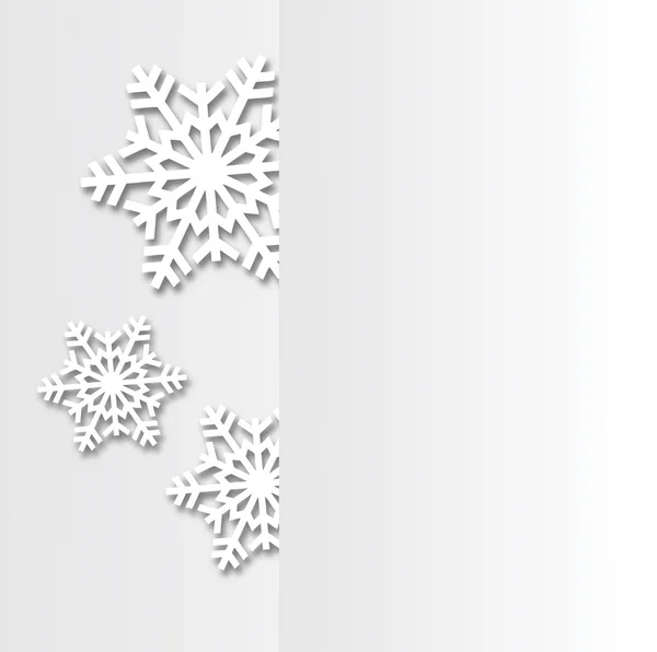 Vánoční zimní grafický obrázek — Stockový vektor