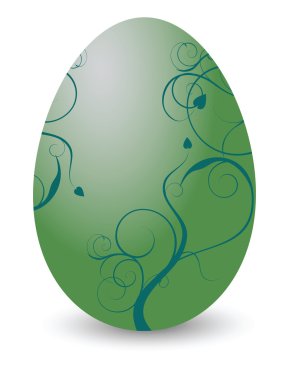 desenli Paskalya yumurtaları ve bunnies